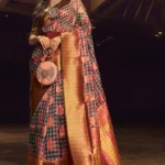 1301_4_MultiIndianDesignerSareeForWomenFashionCollectionMultiColourRJ