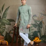Pista_Green_kurta_for_men__1